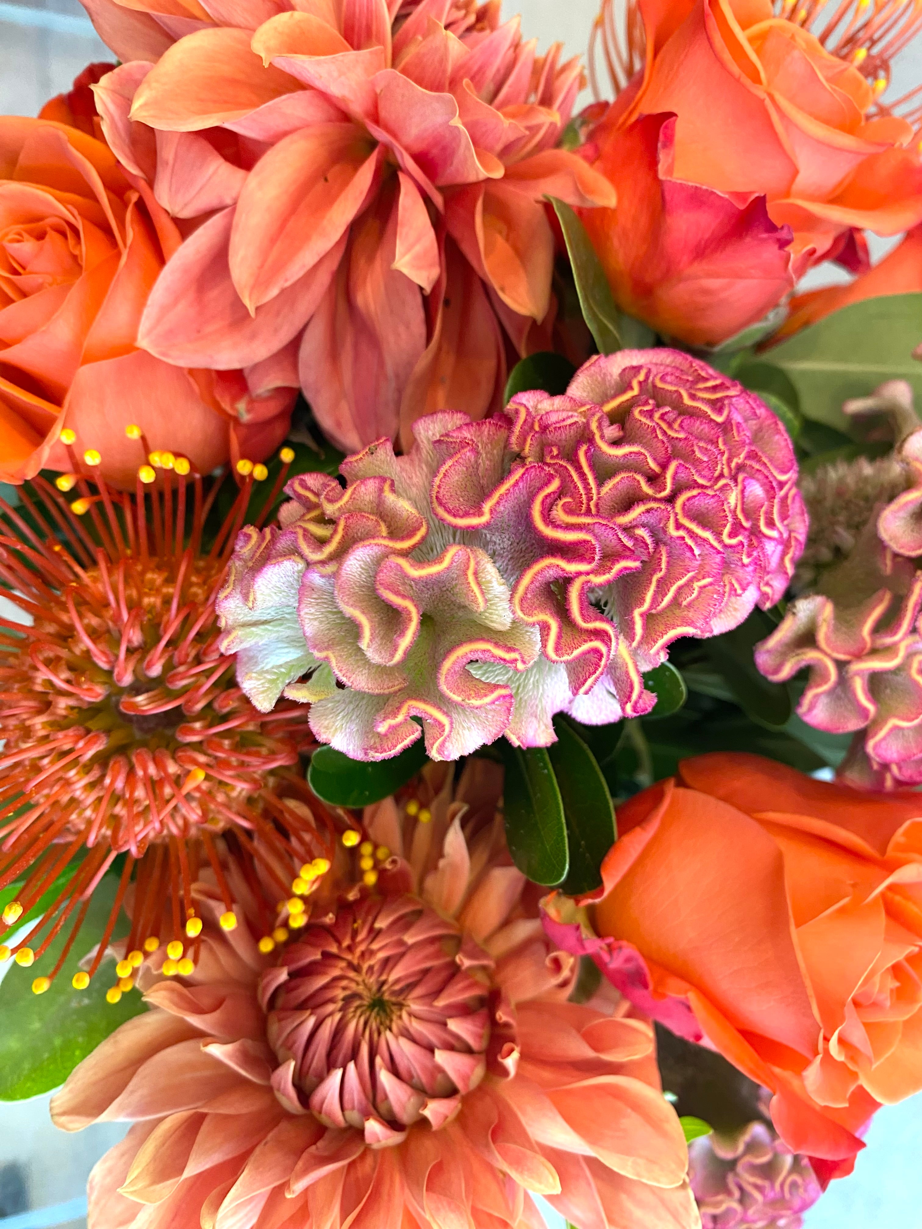 Amber Harvest Arrangement
