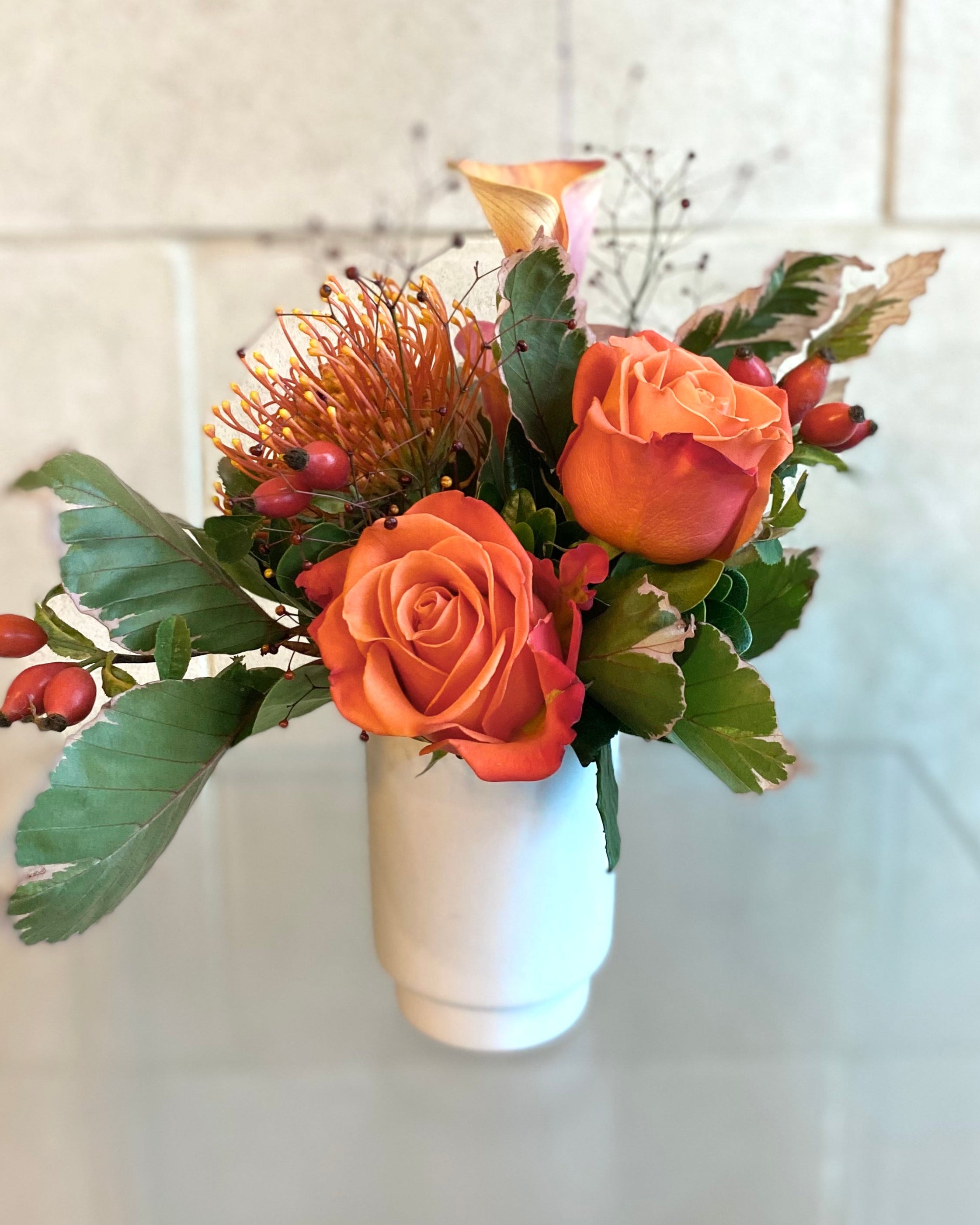 Autumn Trio Bud Vases