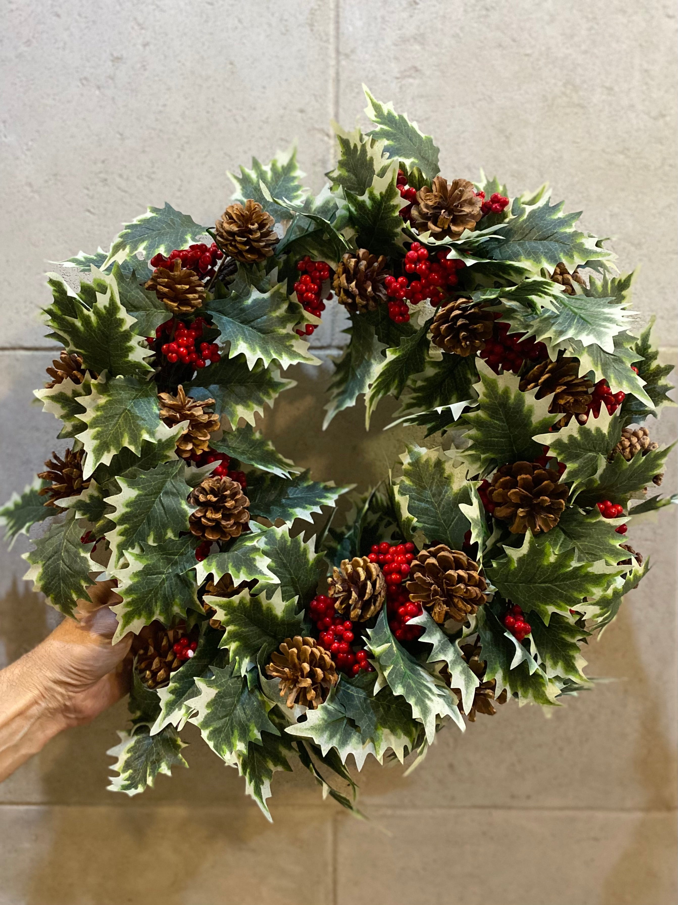 Evergreen Holiday Wreath
