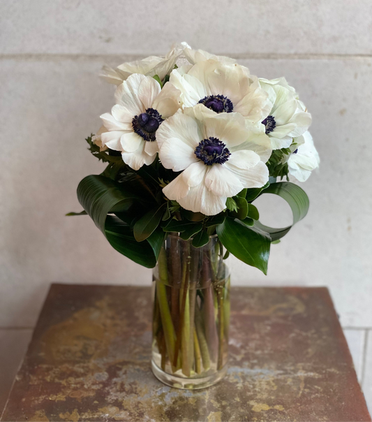 Anemones in a Vase