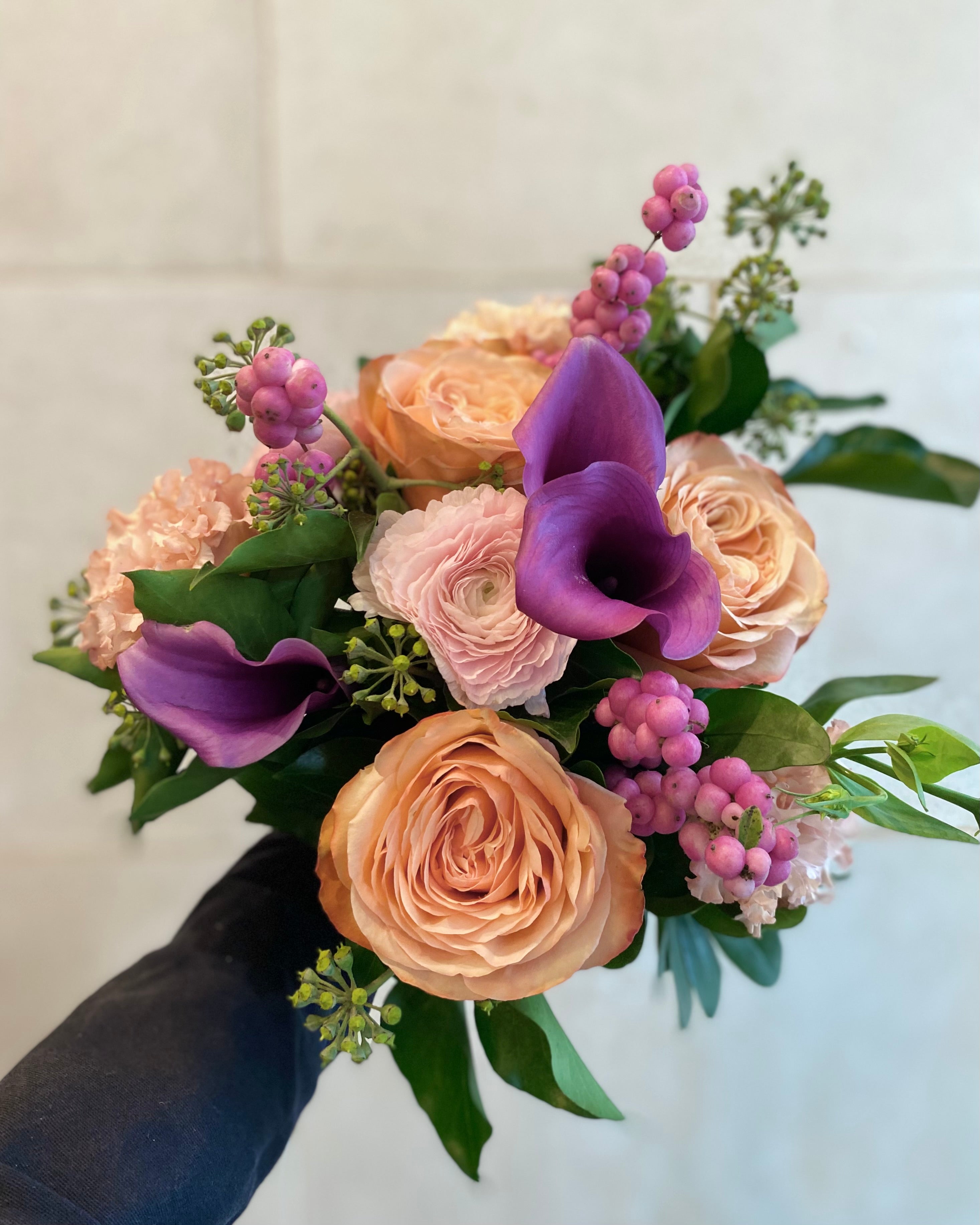 Amethyst Glow Bouquet