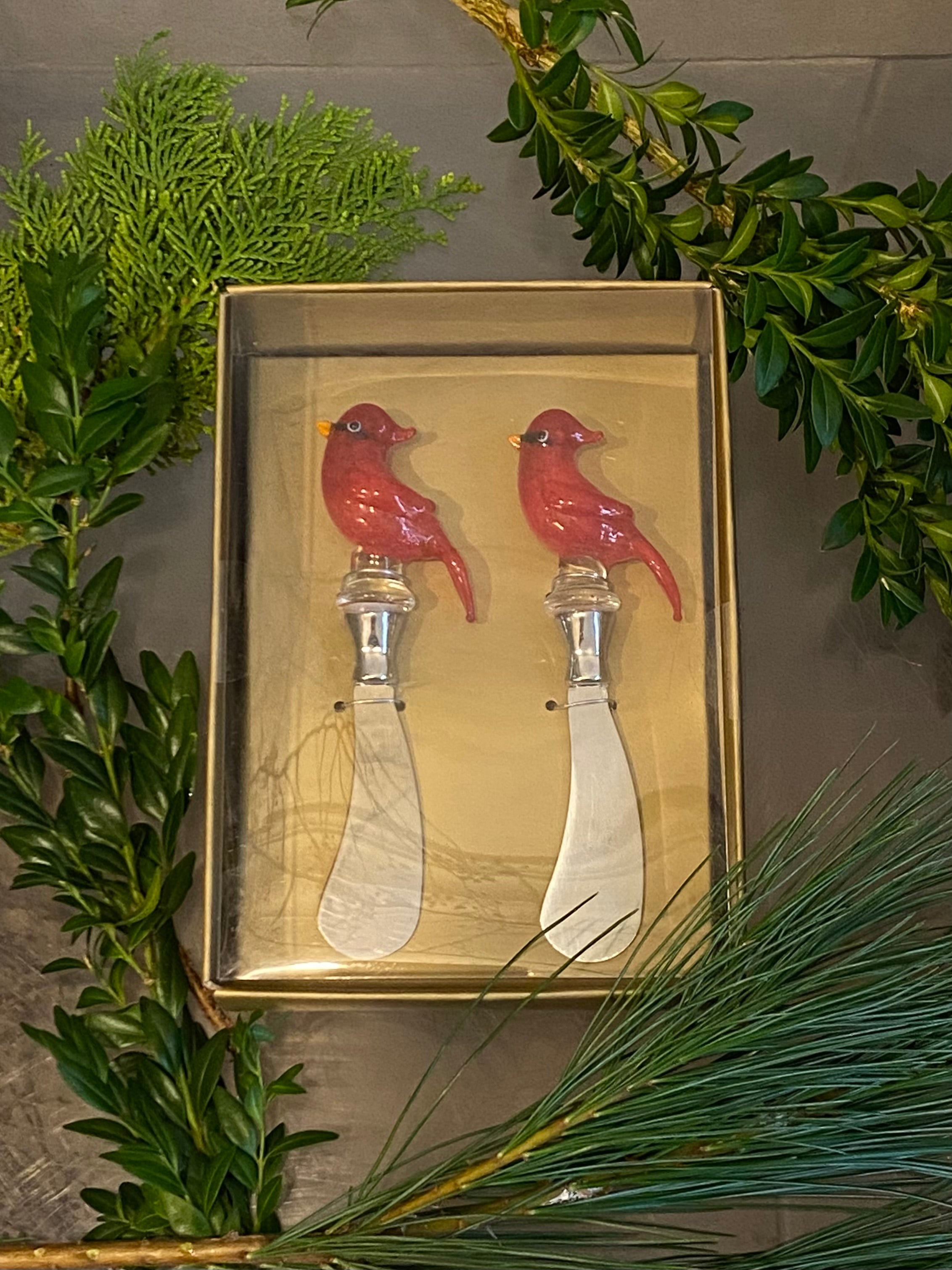 Cardinal Topped Spreaders