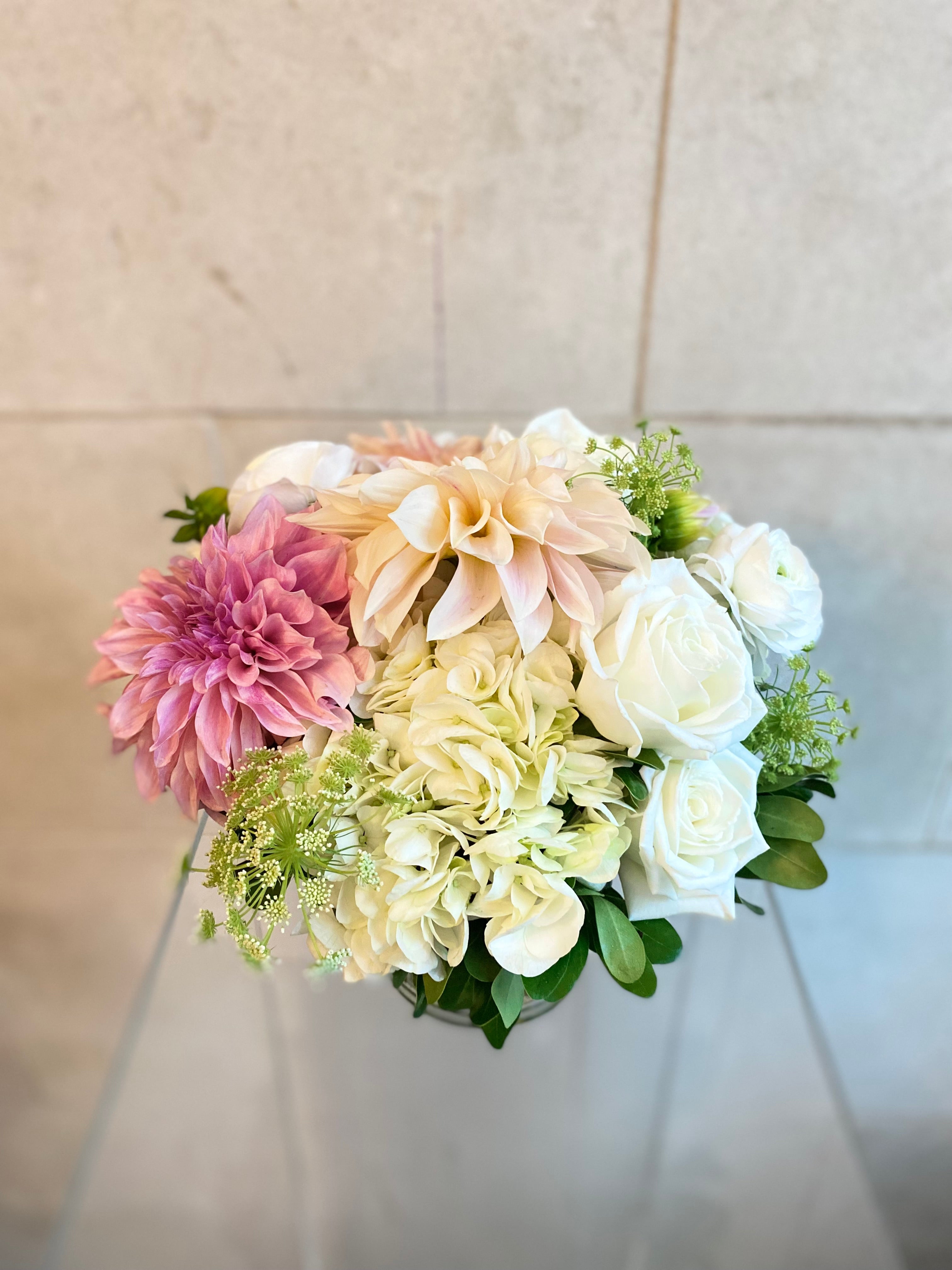 Blush & Ivory Arrangement