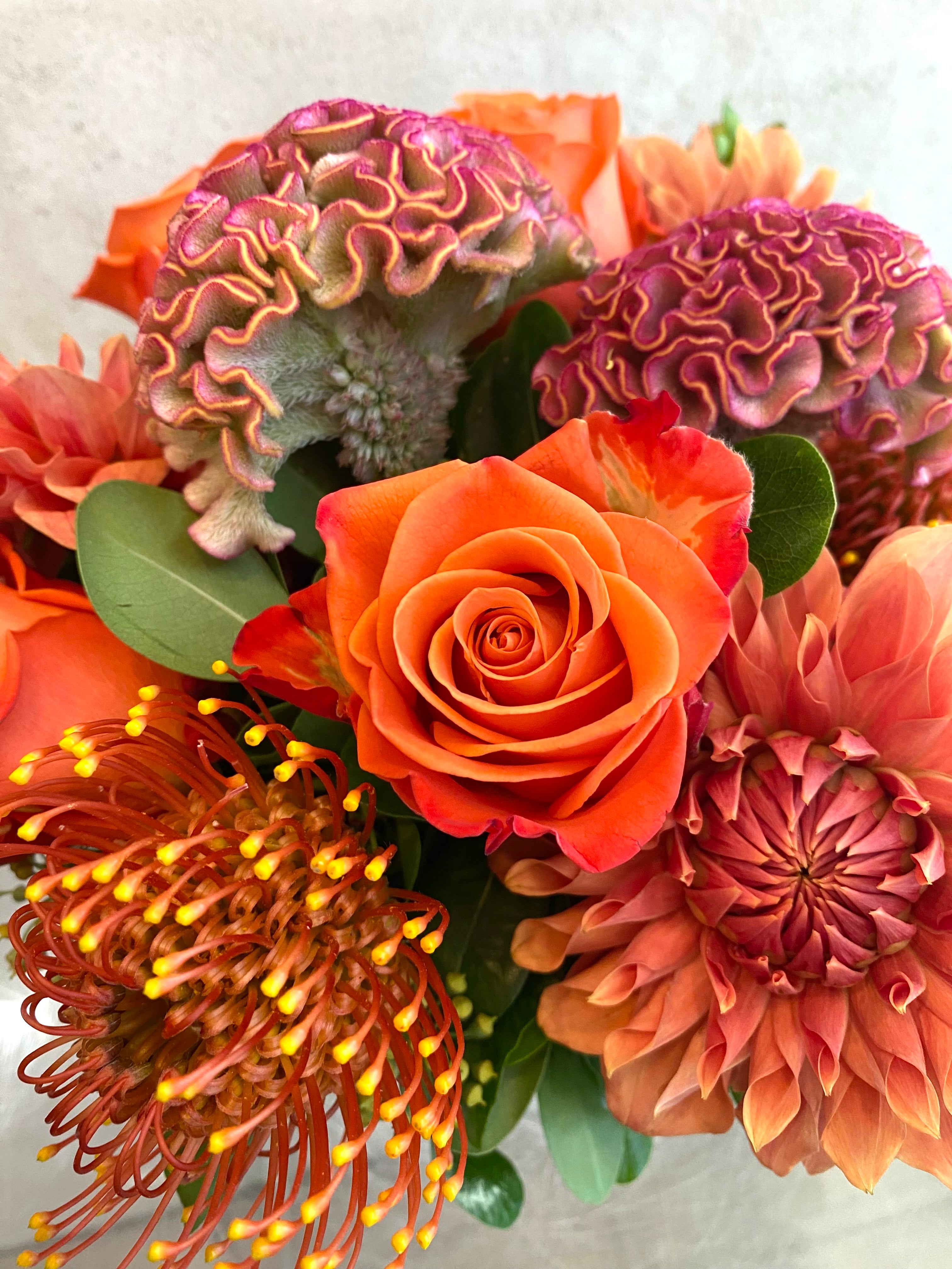 Amber Harvest Arrangement