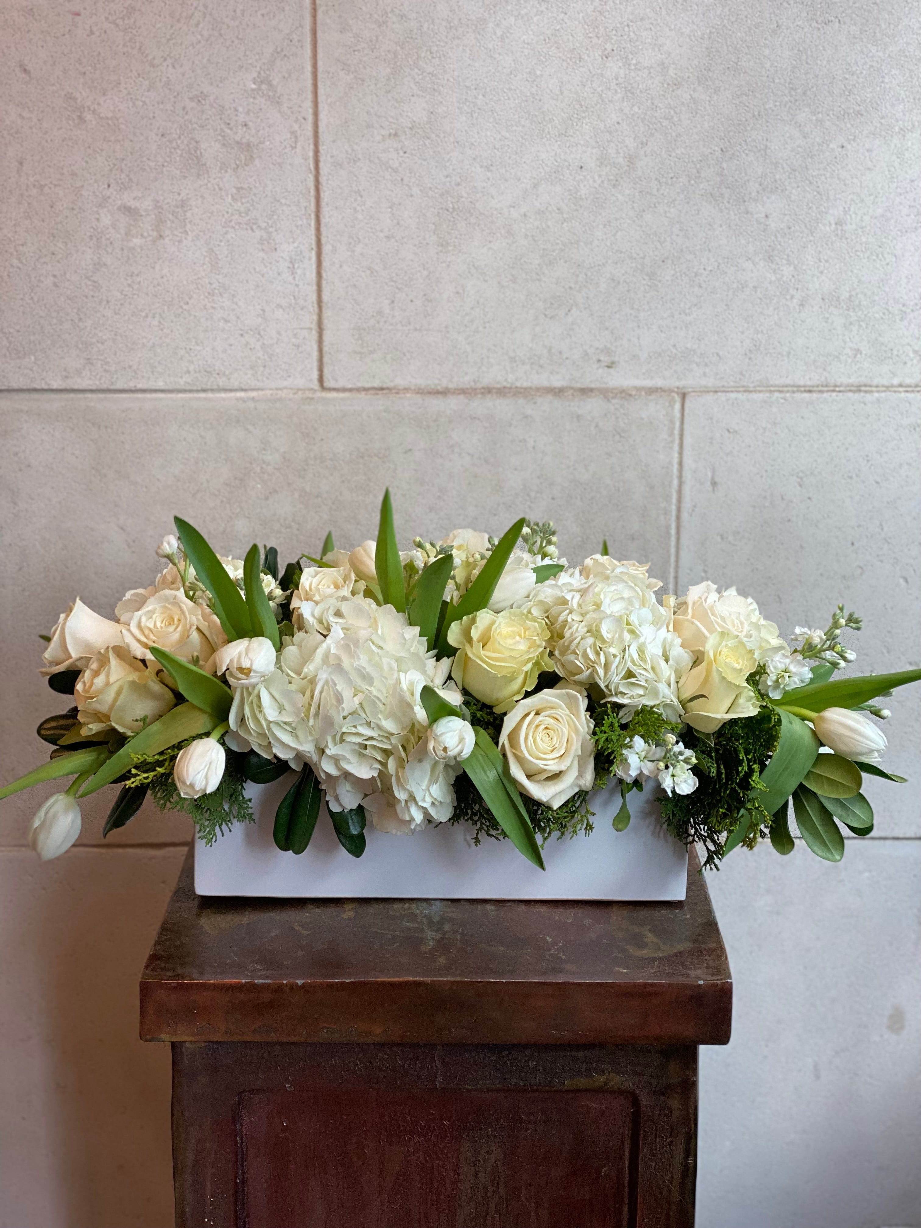 Festive Winter Centerpiece