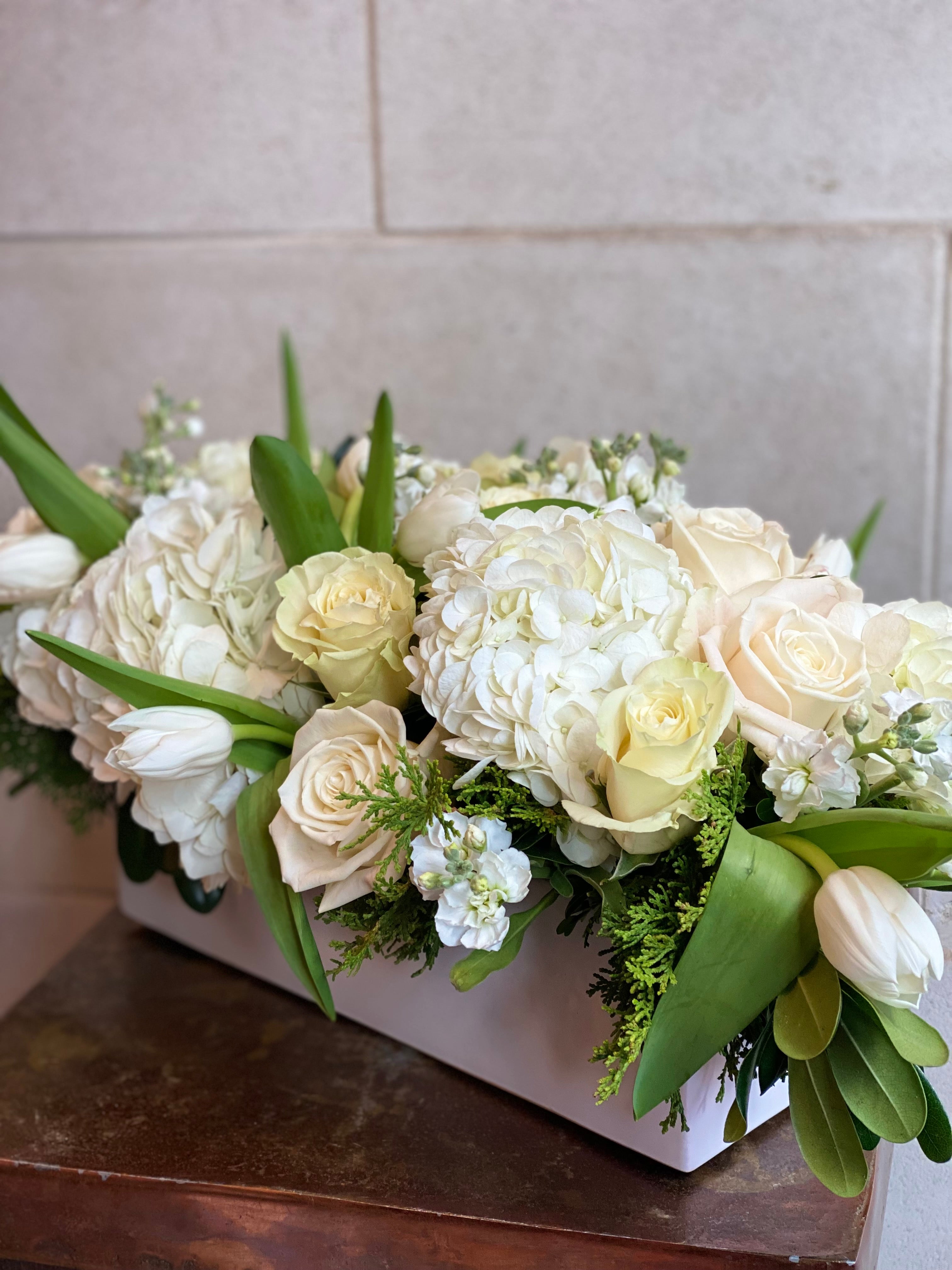 Festive Winter Centerpiece