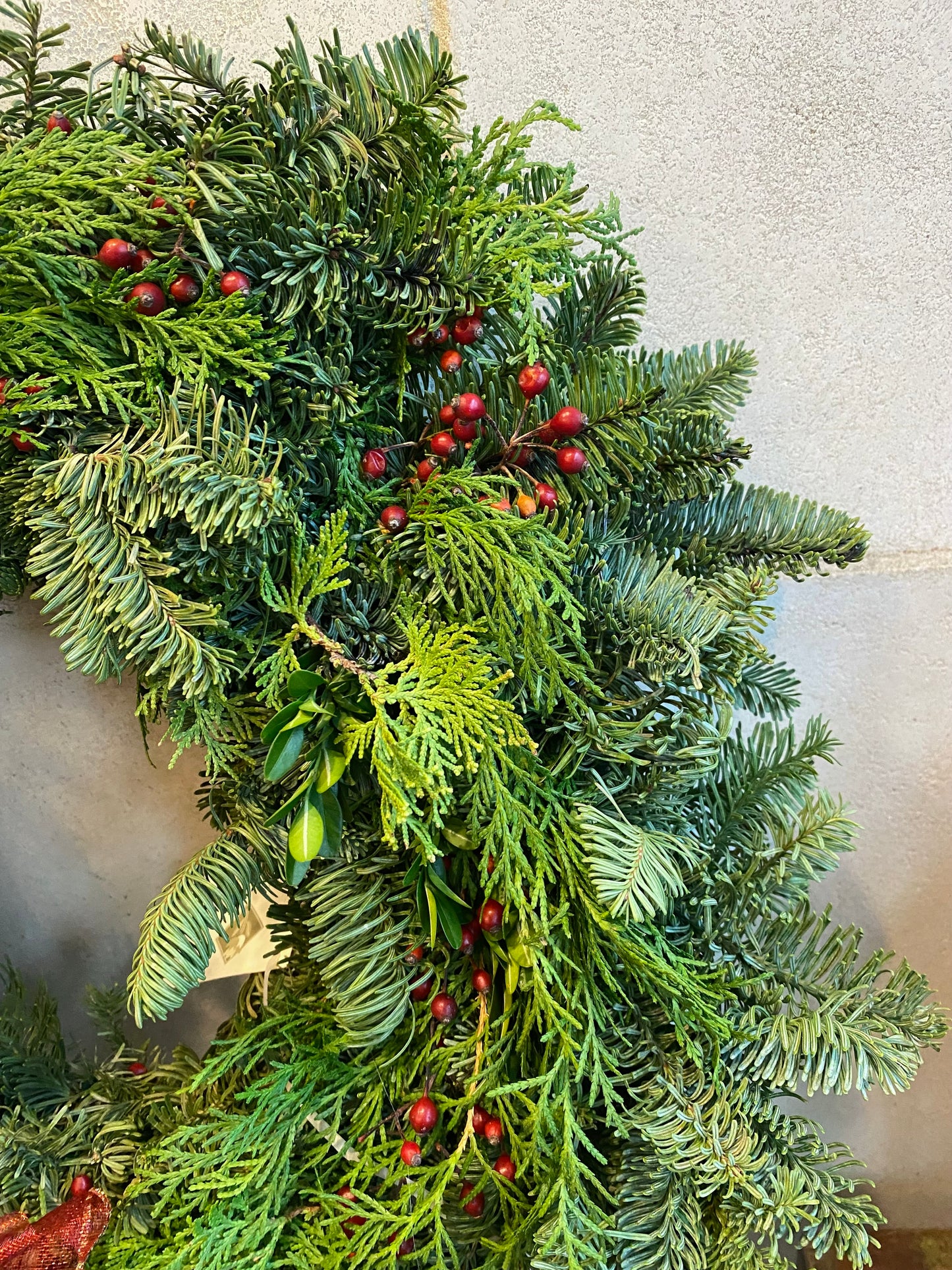 Holiday Evergreen Wreath